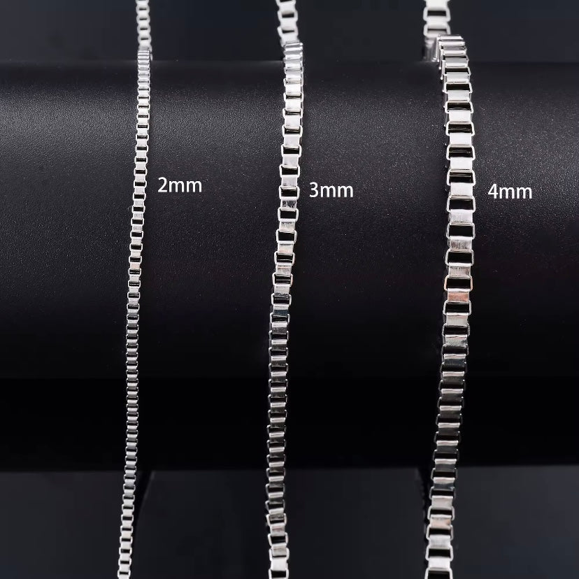 Tijdloze RVS Box Colliers - Perfect voor DIY Sieraden en Accessoires