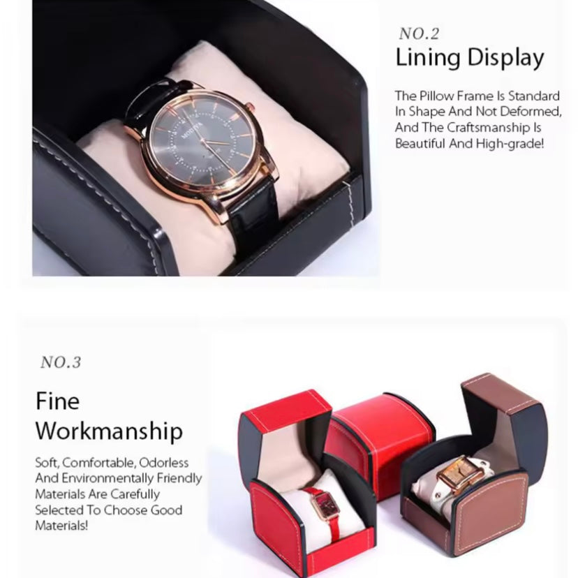 Luxe Lederen Horlogedoos