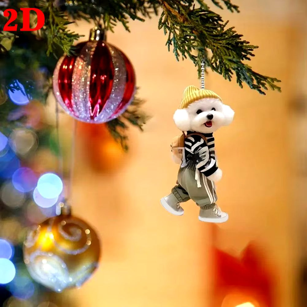 2D Dierenfiguren – Leuke Decoraties voor je Auto, Schooltas en Kerstboom