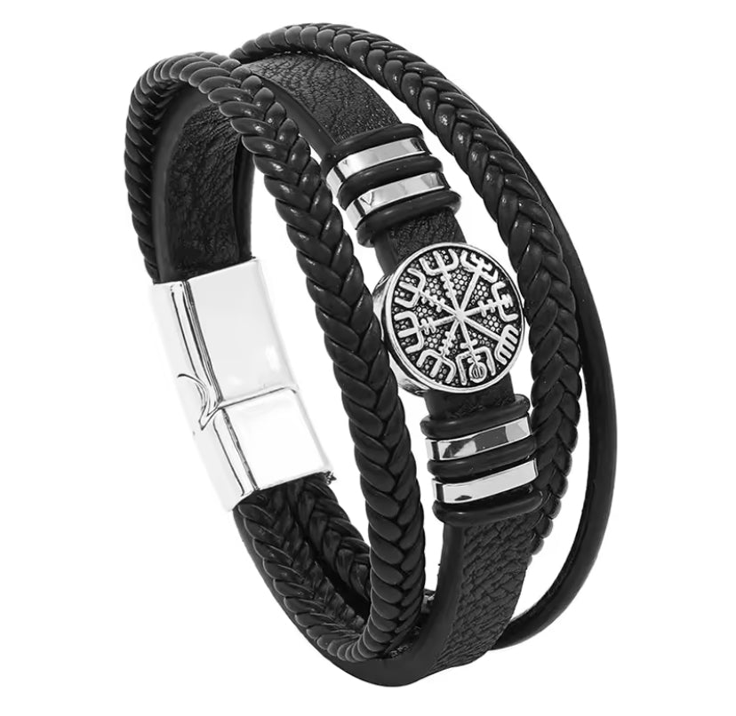 Multi-Layer Armband met Kompas