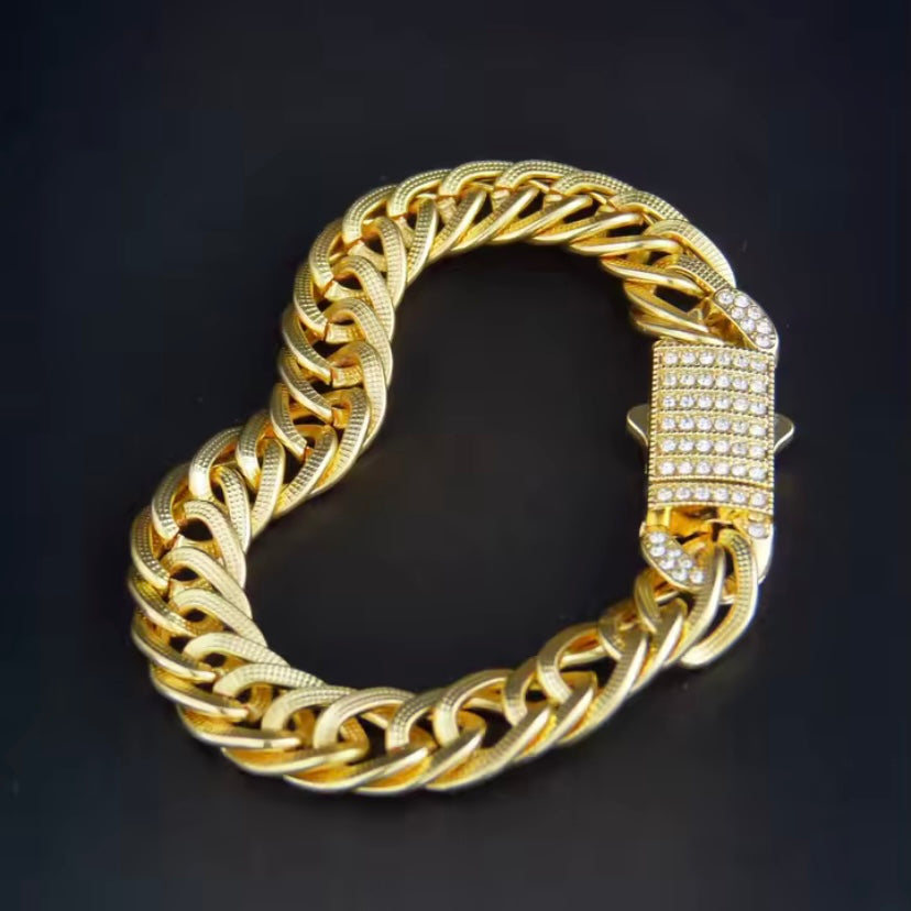 Nuoya™ 14K Vergulde Cubaanse Set