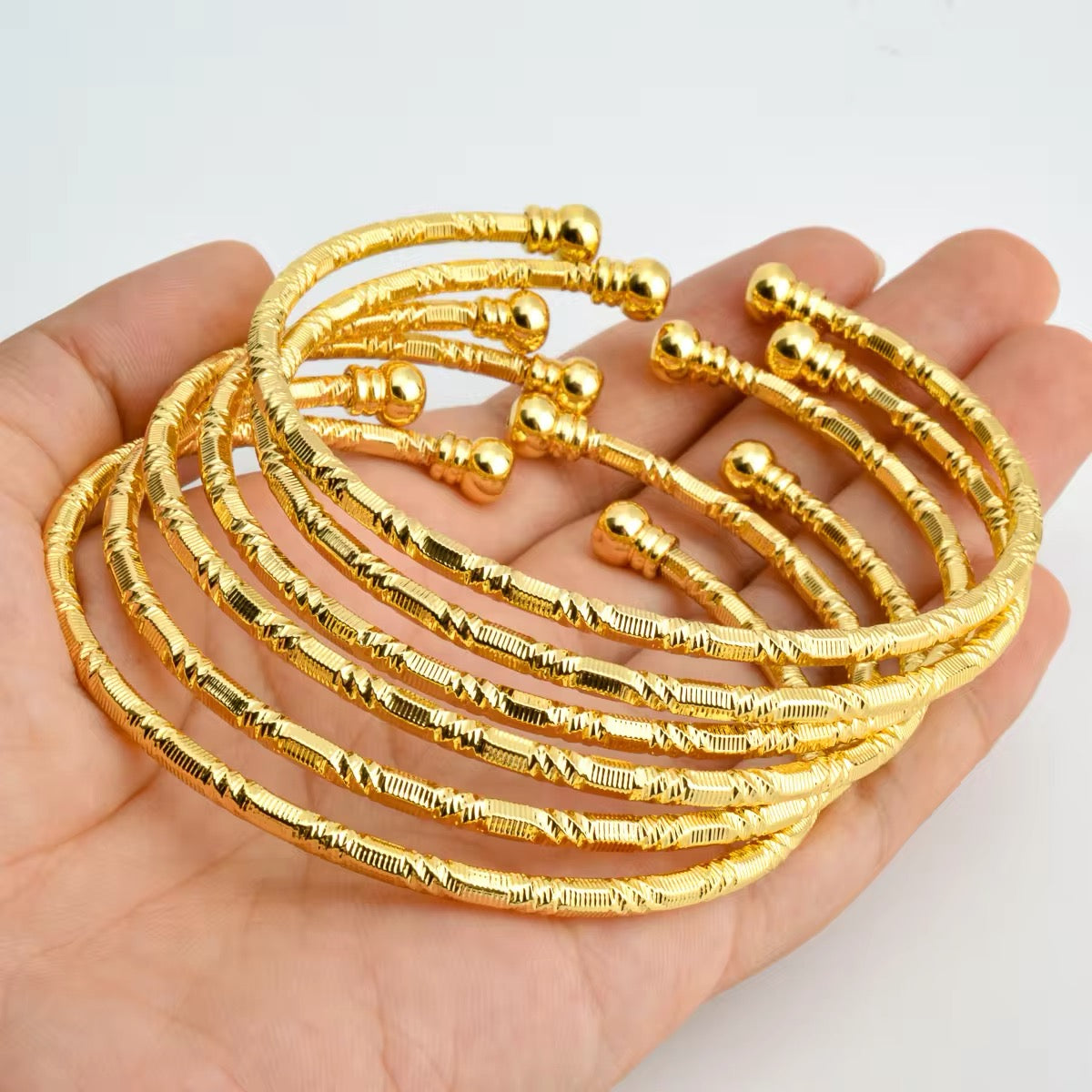 DubaiGlam™ 6-delige Bangles Set voor Vrouwen