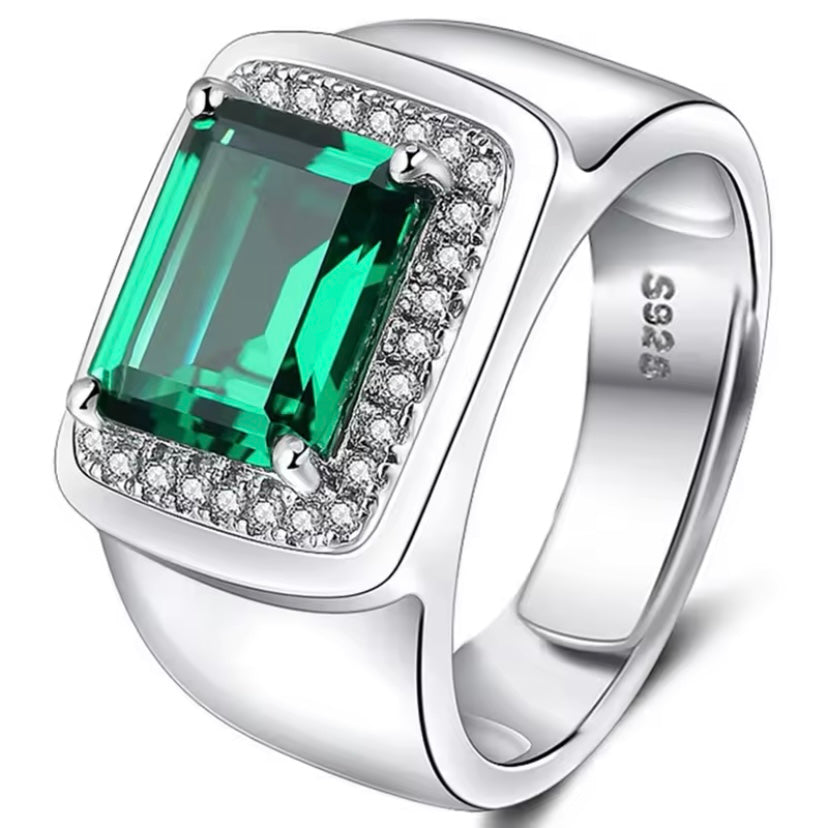 925 Zilveren Verstelbaar Mannen Ring