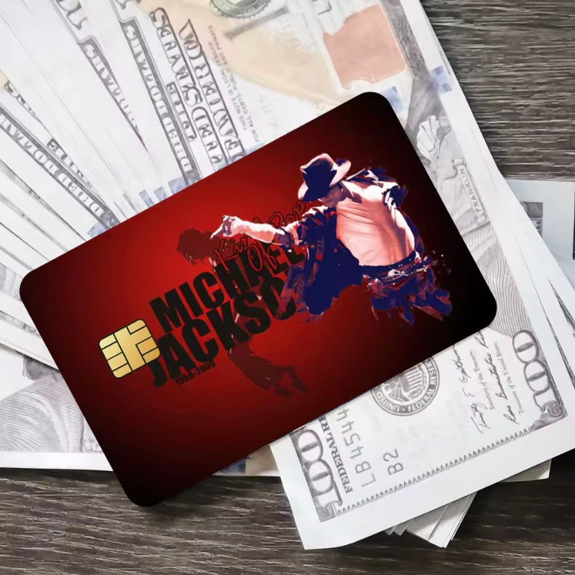 Premium Skin Cover Sticker voor MJ Creditcard