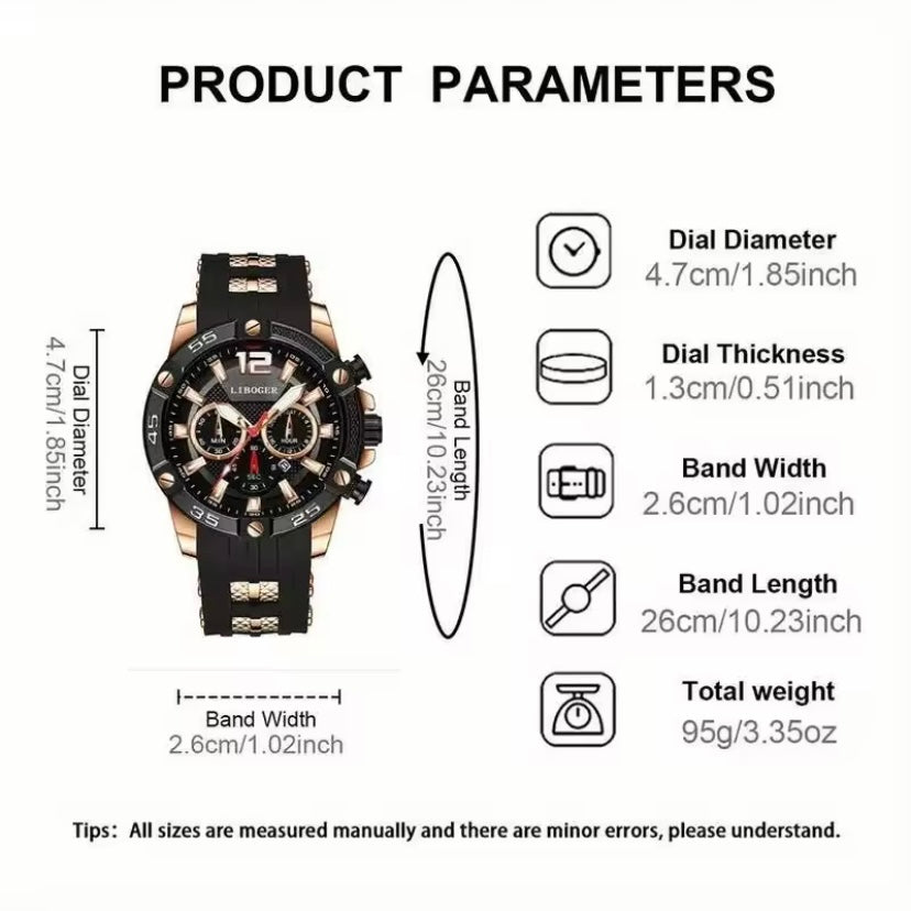 Quartz Heren Horloge