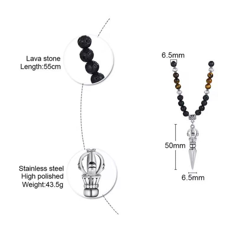 🔱 Mystieke Kracht: Tibetaanse Boeddhistische Phurba Kilaya Ketting!