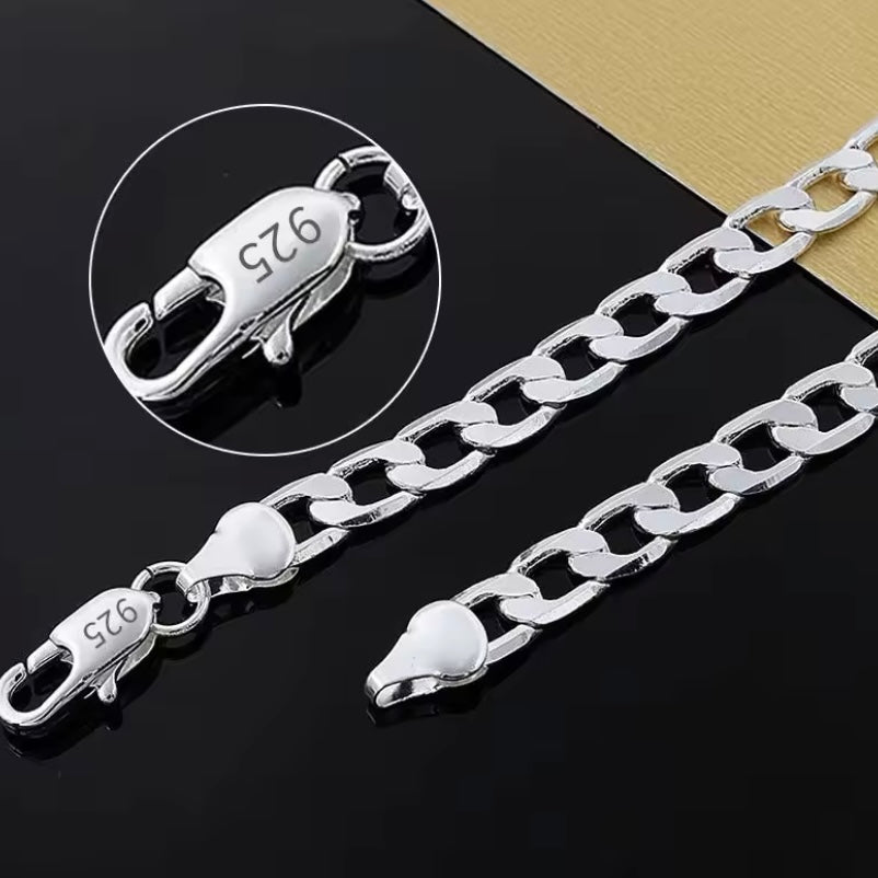 Tijdloze Elegantie: 925 Sterling Zilveren Ketting voor Vaderdag!