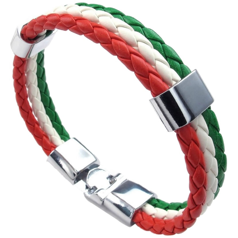 Banio Italiaanse Vlag Bangle Armband