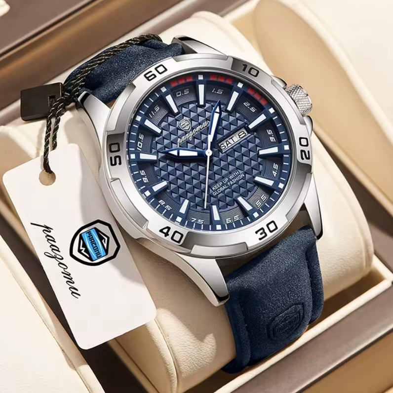 Paazomu - Luxe Heren Horloge - Waterdicht | Quartz