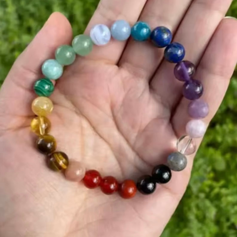Armband Vrouwen – 7 Chakra Kralen