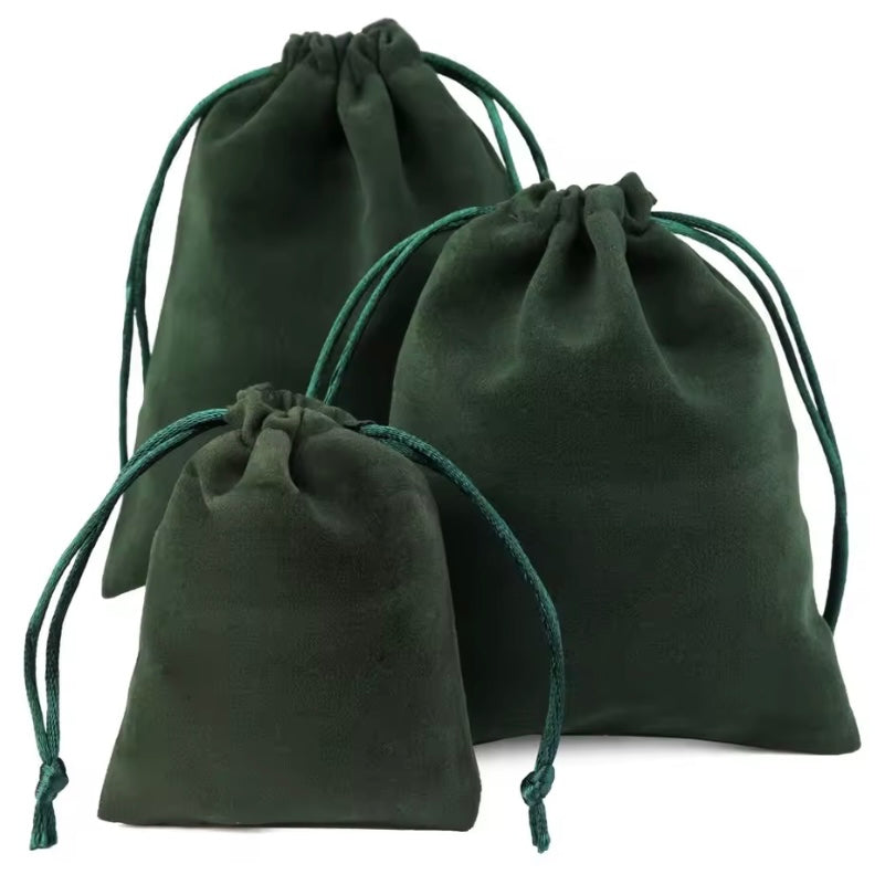 10 stuks Fluwelen Sieraden Trekkoordtas