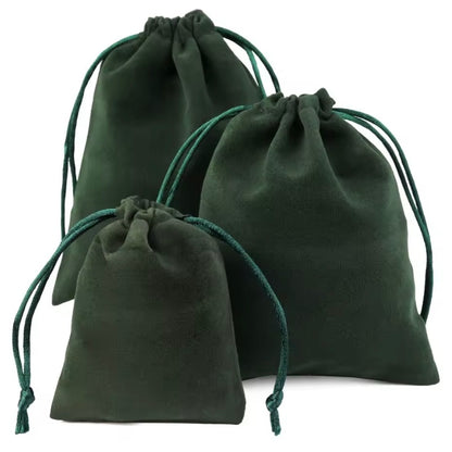 10 stuks Fluwelen Sieraden Trekkoordtas