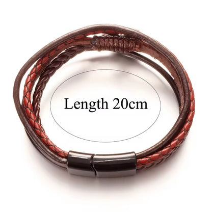 Echt Lederen Bangle Armband