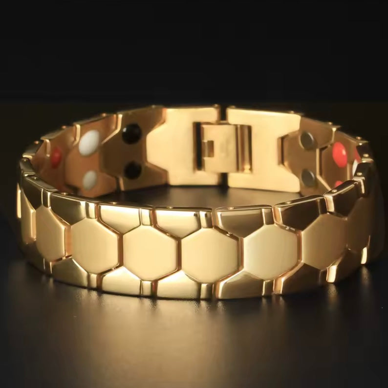 Magnetische RVS Germanium Armband | Gezondheidszorg