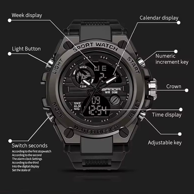 SANDA G-Stijl Horloge