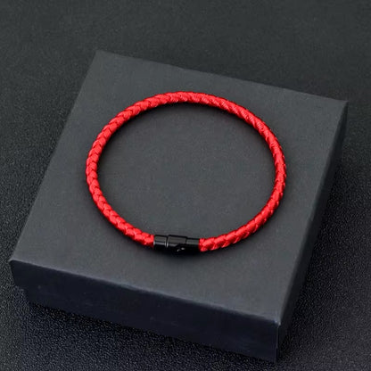 Lucky Rode Draad Braclet