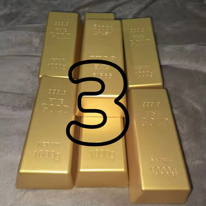 Fake Gold Bar – Realistische Goudstaaf van Plastic | Decoratie