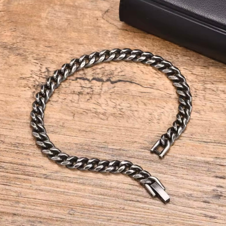 Retro Cubaanse Schakelarmband