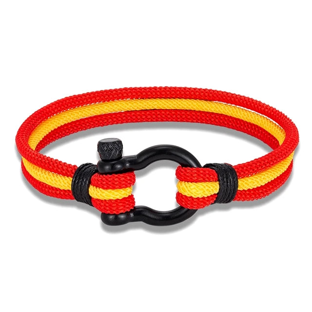 Nationale Vlag Armband voor Mannen en Vrouwen