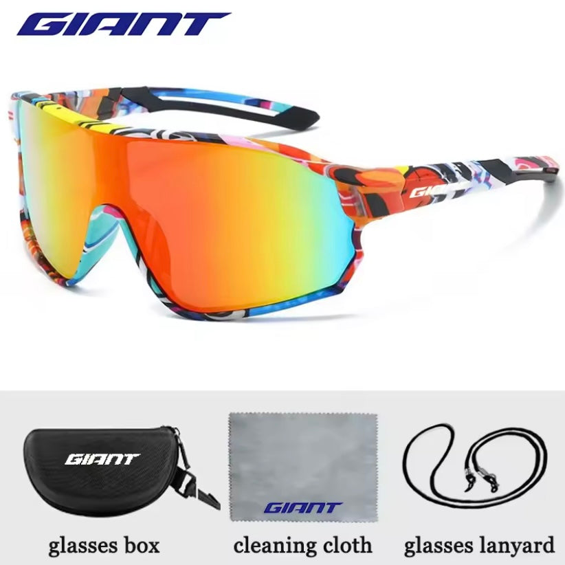 GIANT Bestseller Fietsbril – UV400, Anti-Fog, REVO Lenzen, HD Duidelijkheid | CE/ANSI Gecertificeerd | Cateye Ontwerp voor MTB & Racefiets 😎