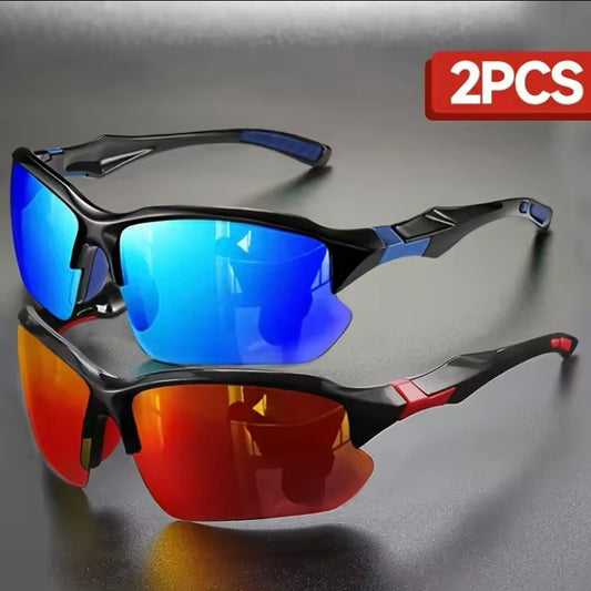 Sportbril met gepolariseerde TAC-lens