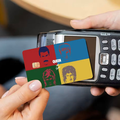 Premium Skin Cover Sticker voor Queen Creditcard