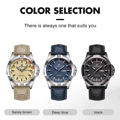 Paazomu - Luxe Heren Horloge - Waterdicht | Quartz