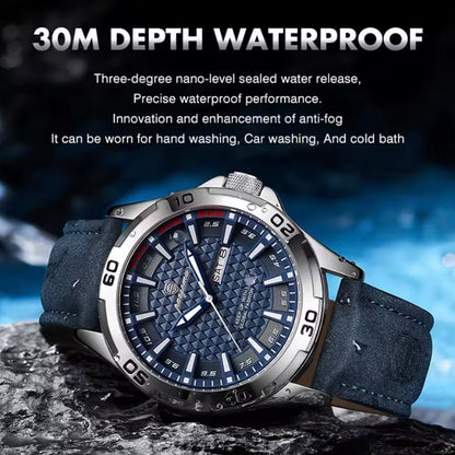 Paazomu - Luxe Heren Horloge - Waterdicht | Quartz