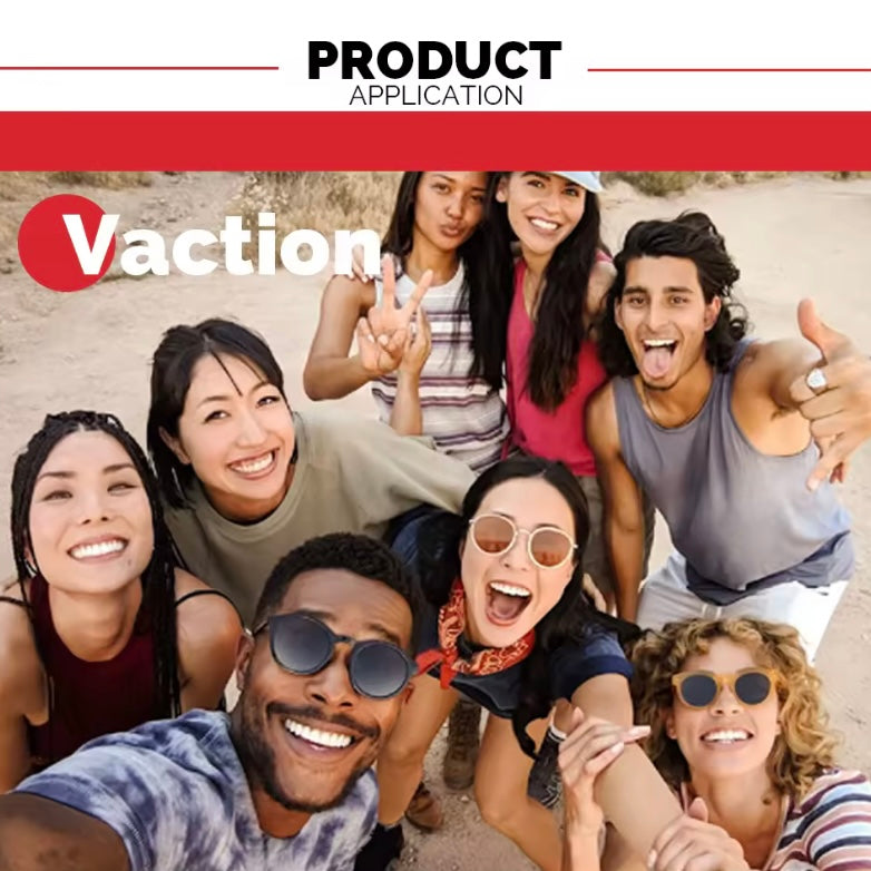 SlapZonnebril – Opvouwbare Polszonnebril | 7 Kleuren | Trend van 2025