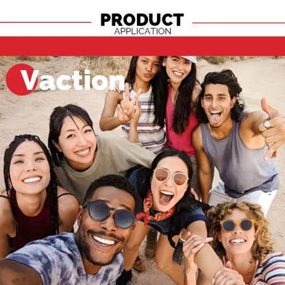 SlapZonnebril – Opvouwbare Polszonnebril | 7 Kleuren | Trend van 2025