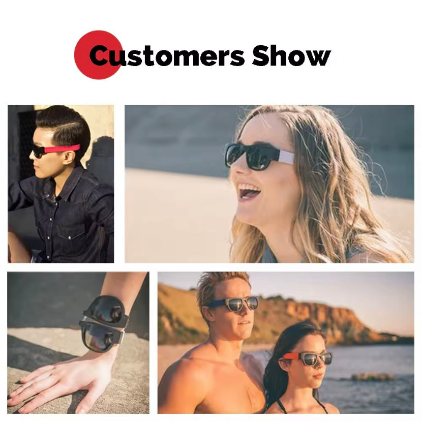 SlapZonnebril – Opvouwbare Polszonnebril | 7 Kleuren | Trend van 2025