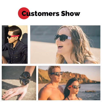 SlapZonnebril – Opvouwbare Polszonnebril | 7 Kleuren | Trend van 2025