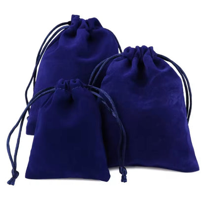 10 stuks Fluwelen Sieraden Trekkoordtas