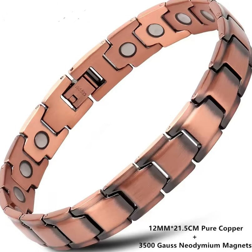 MagnaHeritage koperen magnetische armband