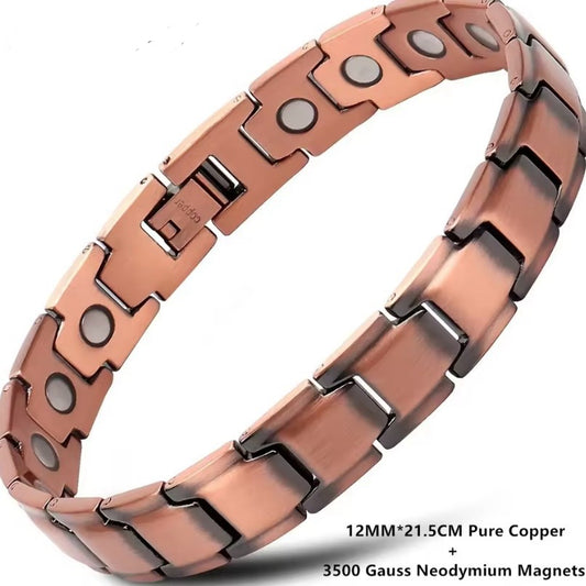 MagnaHeritage koperen magnetische armband