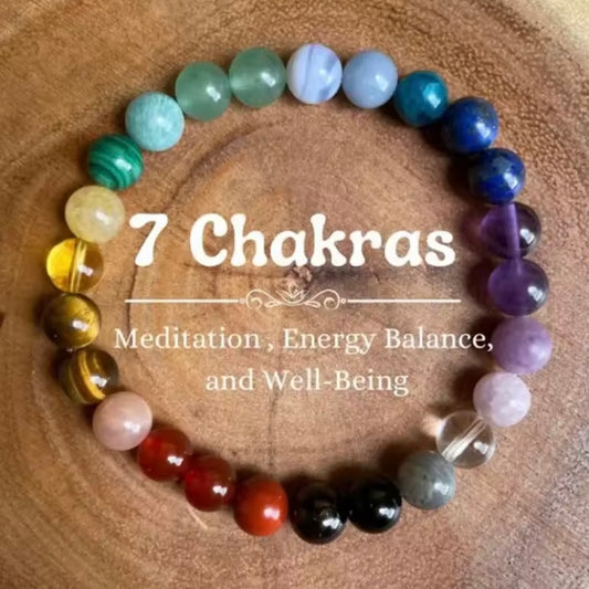 Armband Vrouwen – 7 Chakra Kralen