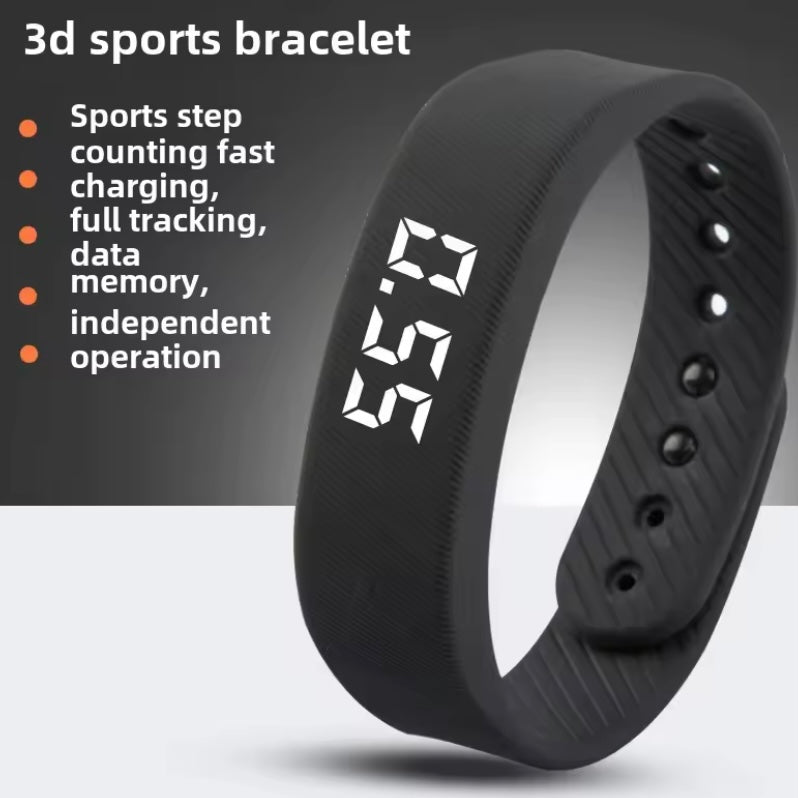 Multifunctional T5 Smart Bracelet – 24H Fitness Tracker