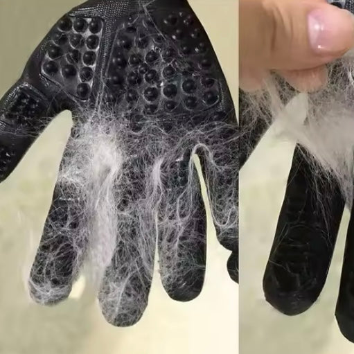 Verzorgingshandschoen voor Katten, Honden & Paarden – Combineert Vachtverzorging met Massagecomfort