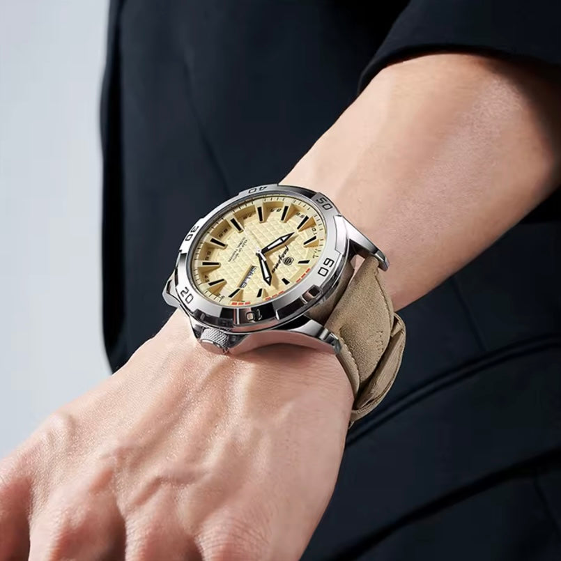 Paazomu - Luxe Heren Horloge - Waterdicht | Quartz