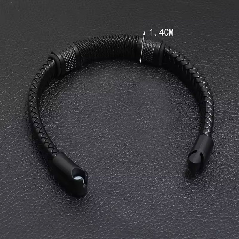 Lenny’s Lederen Armband
