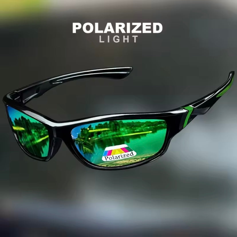 Vintage Sport Zonnebril voor Mannen & Vrouwen – UV400 Bescherming & Anti-glare Lens