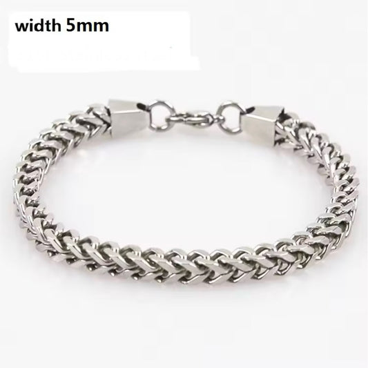 316L Roestvrij Stalen Cubaanse Ketting en Armband - Duurzame Hiphop Sieraden voor Mannen & Vrouwen