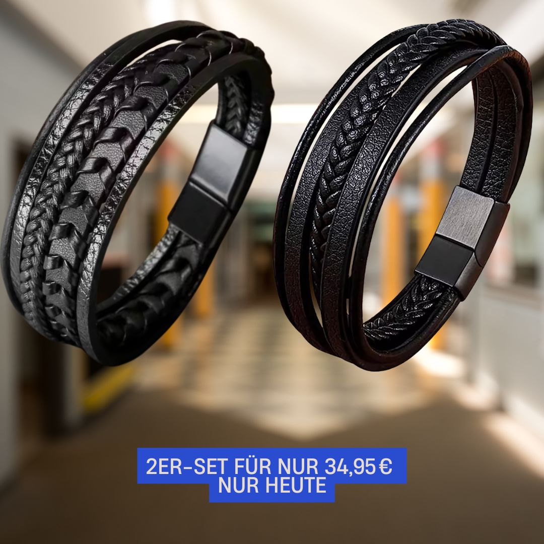 Klassieke herenarmband - 📏 Nu beschikbaar in 21 cm