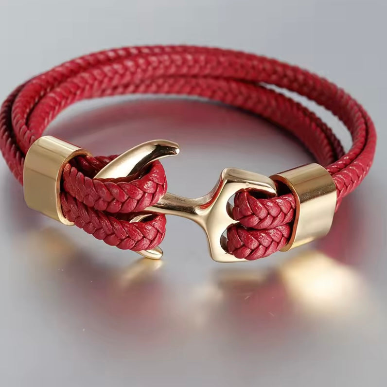 Romy Stoere meerlaagse lederen armband!