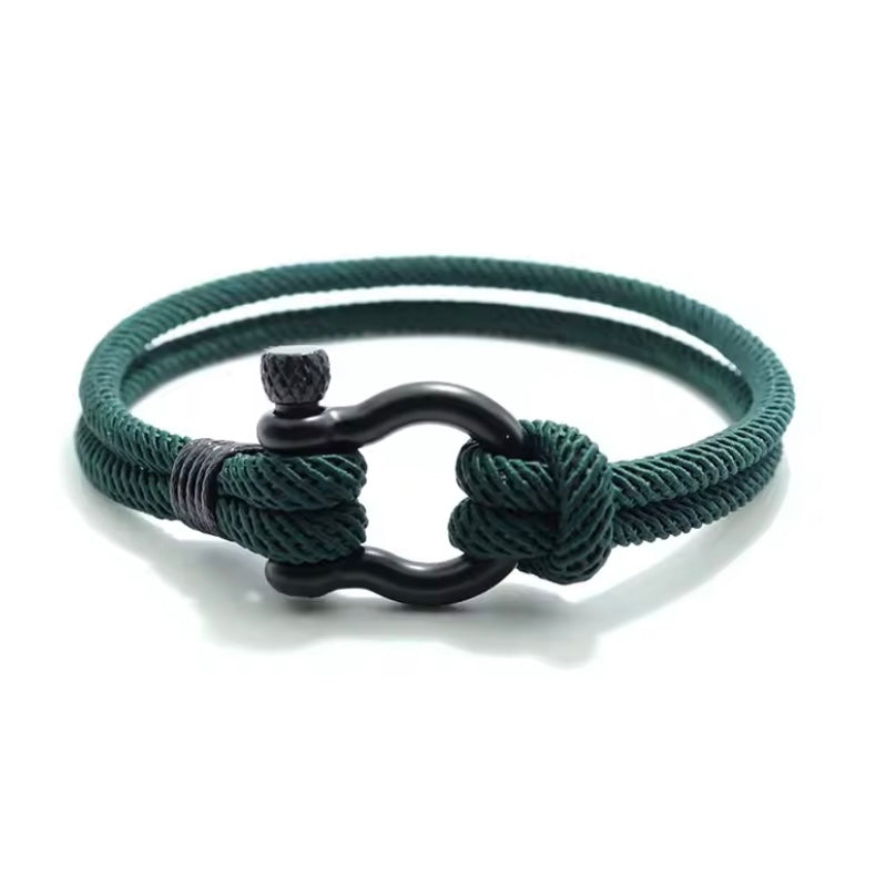 Stoere 4mm Lucky Touw Armband – Perfect Cadeau voor Hem!