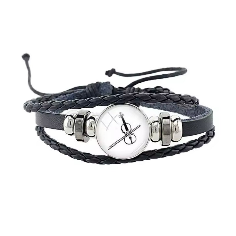 Tafree Muziekinstrument Viool & Guitar Armband voor Kinderen