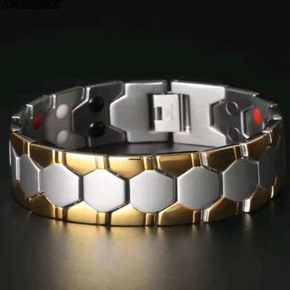 Magnetische RVS Germanium Armband | Gezondheidszorg