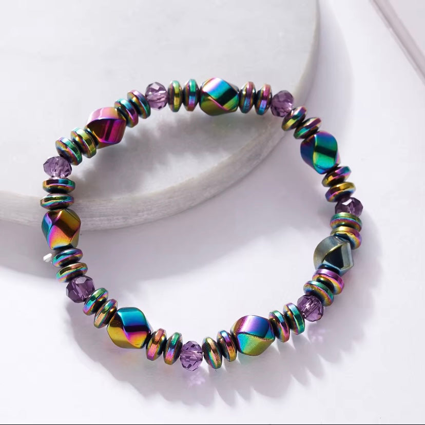 🌿 Magnetische Energiearmband – Stijlvol, Balancerend & Verzorgend! 🌿