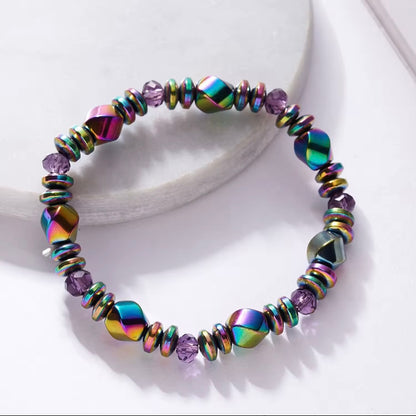 🌿 Magnetische Energiearmband – Stijlvol, Balancerend & Verzorgend! 🌿