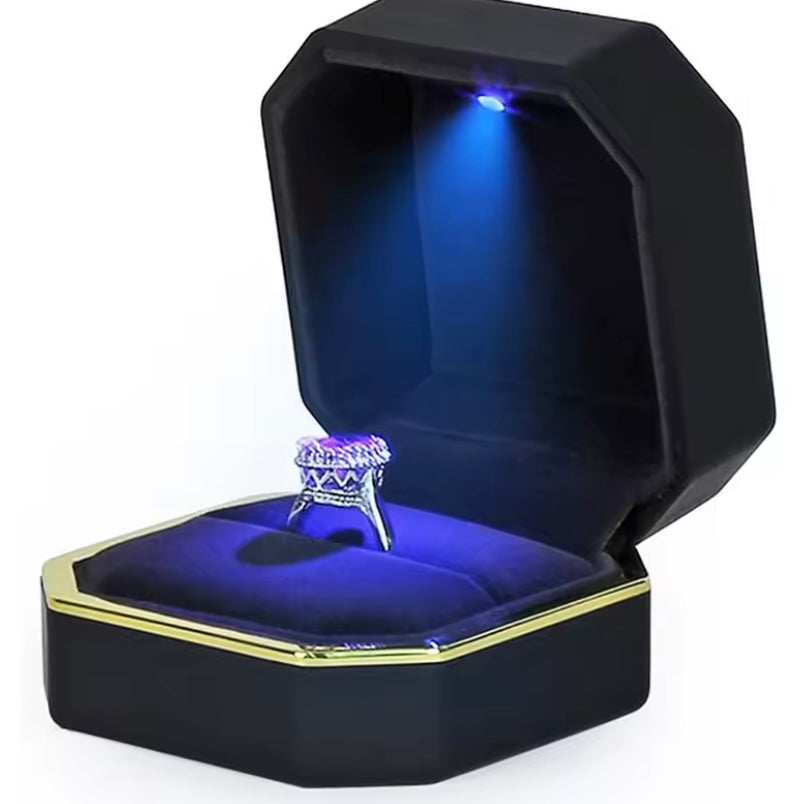 Luxe Fluwelen Sieradenbox voor Ring